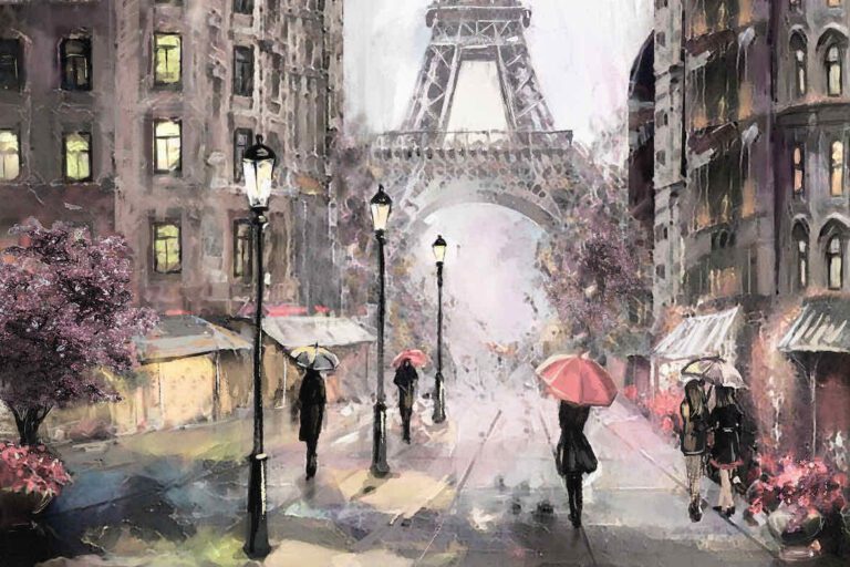 painting artist from paris